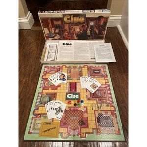 Vintage 1992 CLUE Detective Board Game by Parker Brothers Complete